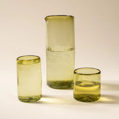 East Fork Recycled Handblown Glass Pitcher
