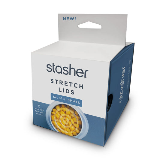 Stasher® Silicone Reusable Small Stretch Lids (Set of 3)