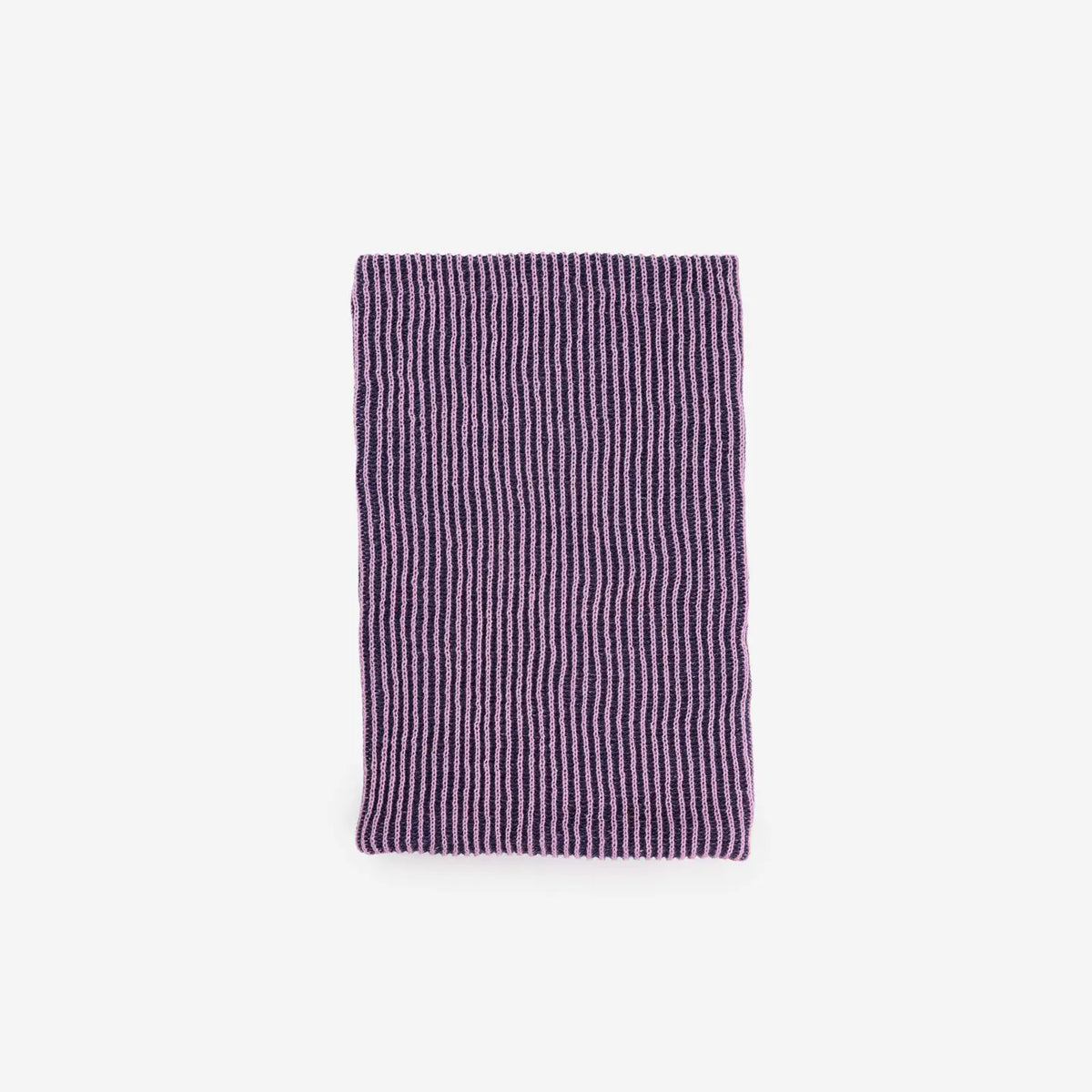 Simple Grid Knit Snood Neck Warmer