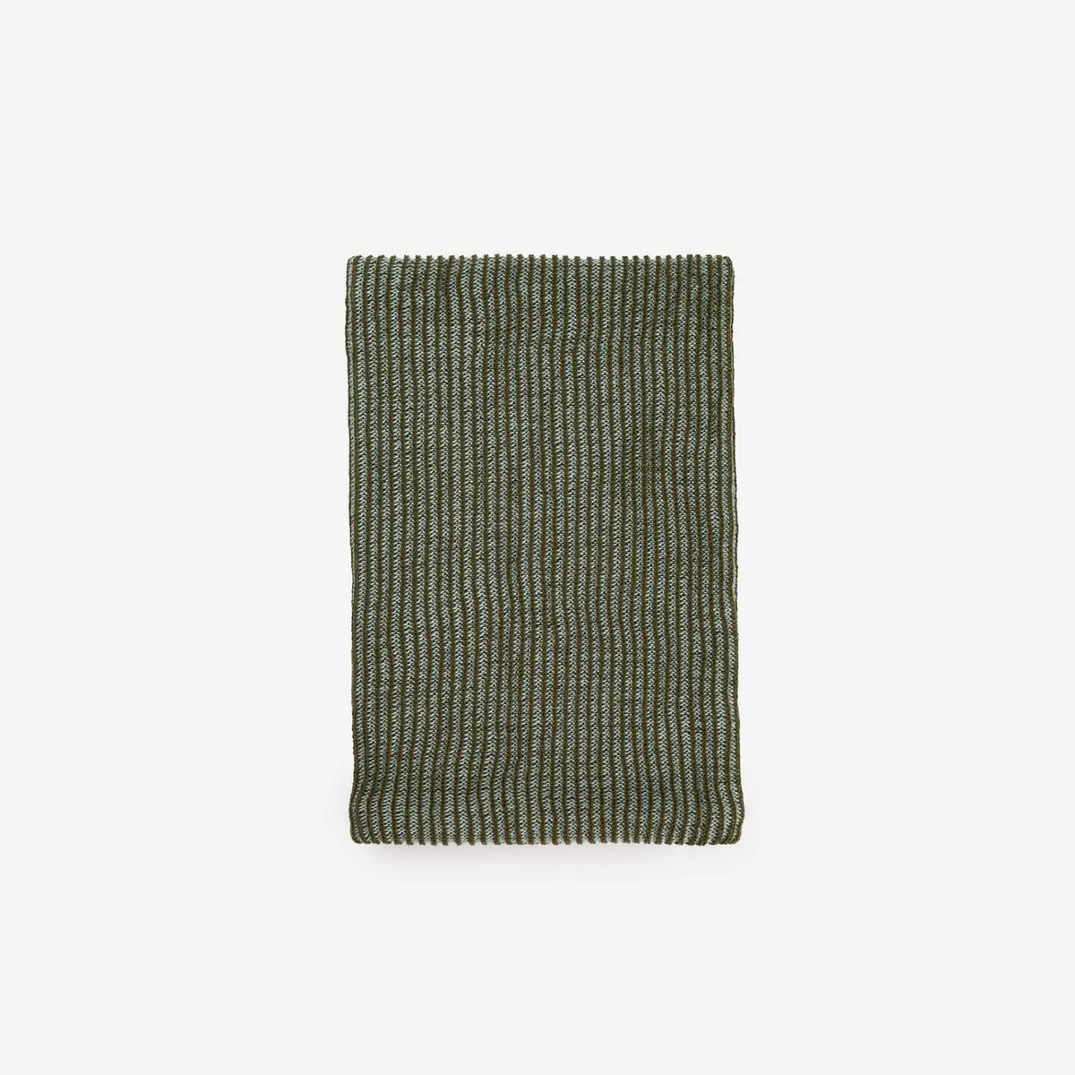 Simple Grid Knit Snood Neck Warmer