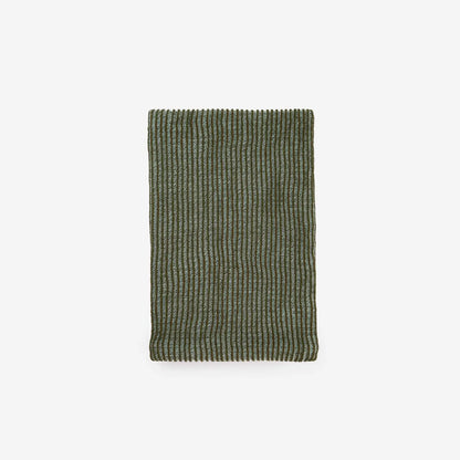 Simple Grid Knit Snood Neck Warmer