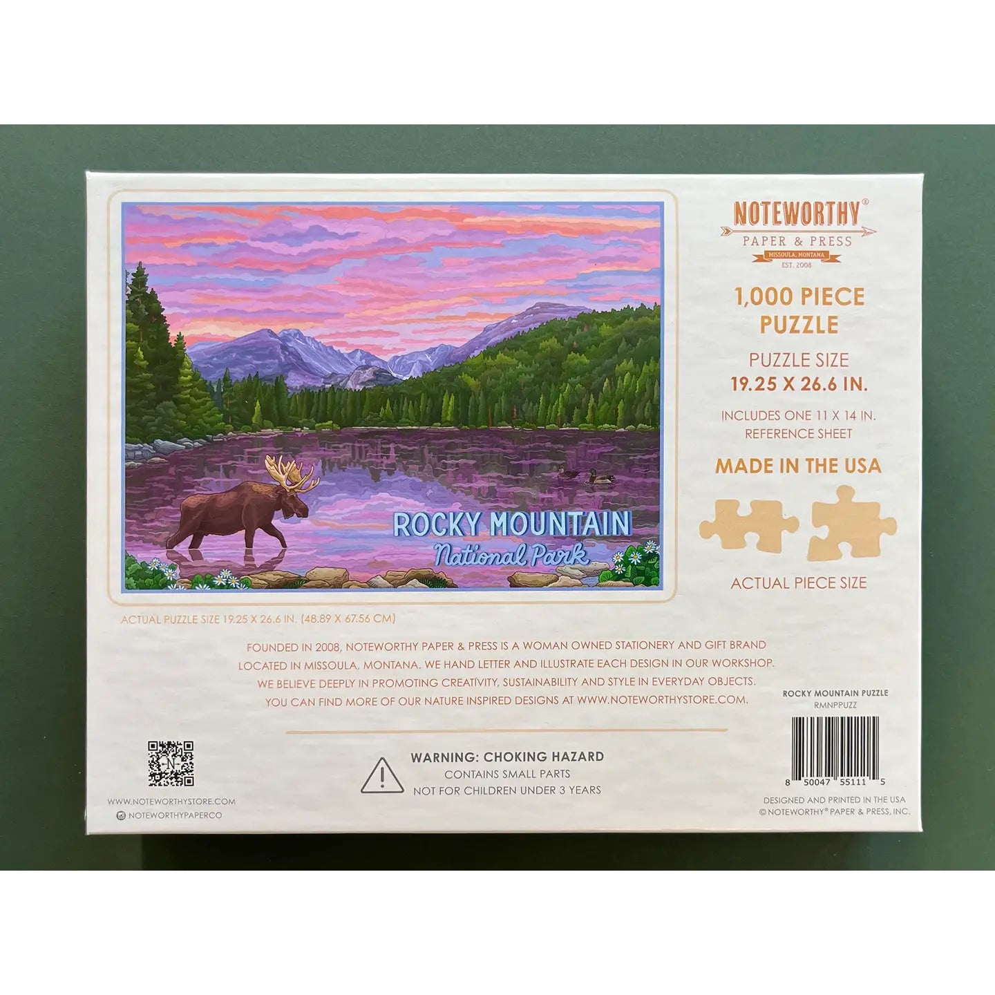 Rocky Mountain National Park 1,000 Piece Puzzle