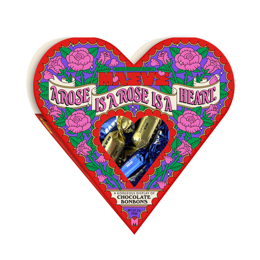 A Rose is a Heart Valentine's Bon Bon Chocolate Box