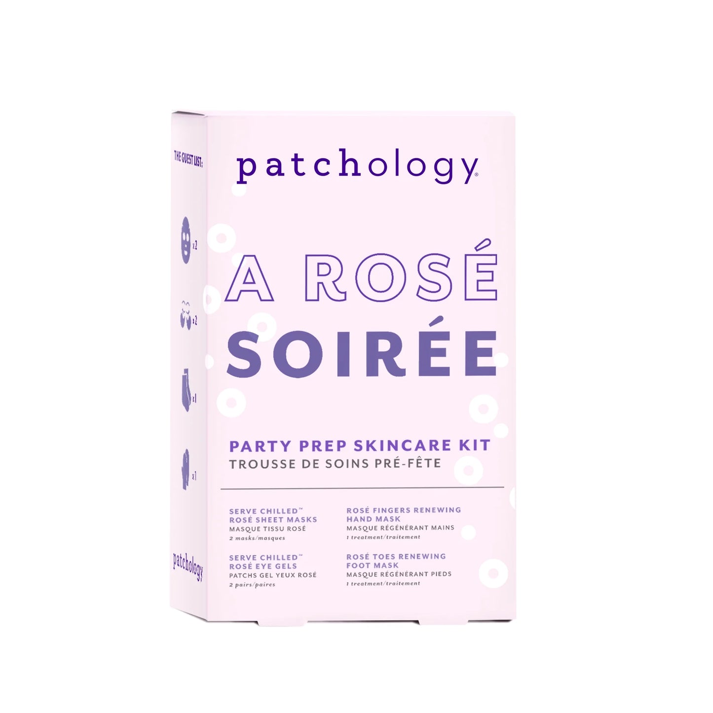 A Rosé Soirée Party Prep Self Care Kit