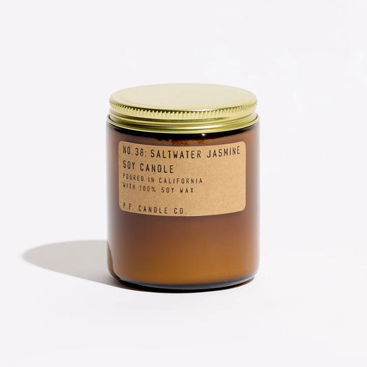 Saltwater Jasmine 7.2 Ounce Soy Candle