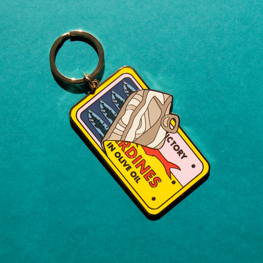 Tinned Sardines Keychain