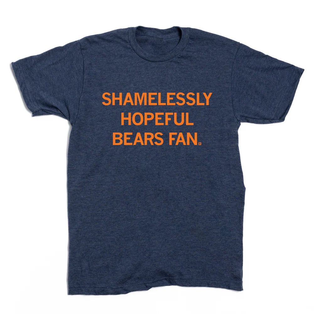 Shamelessly Hopeful Bears Fan Tshirt