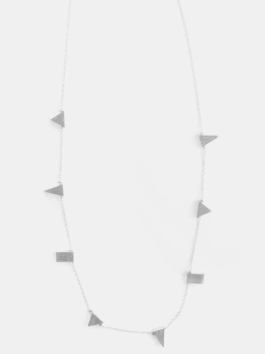 Silver Shapes Necklace