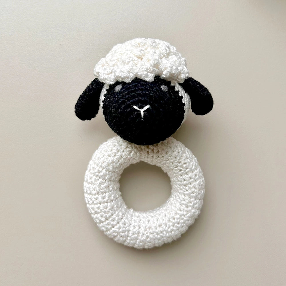 Crocheted Baby Rattle