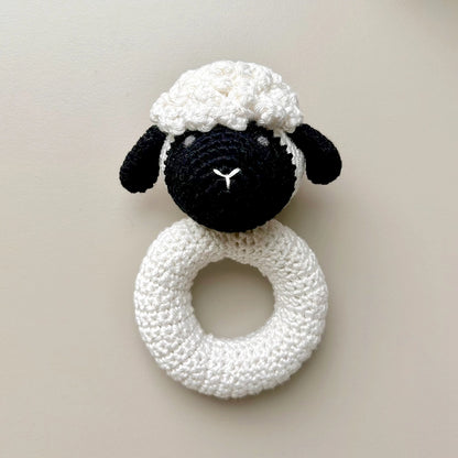 Crocheted Baby Rattle