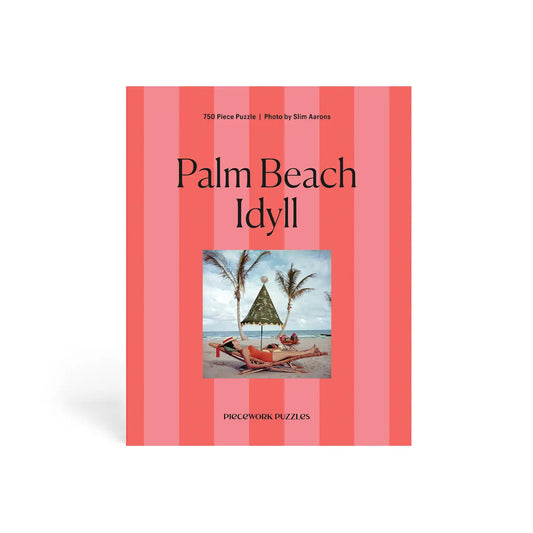 Slim Aaron's Palm Beach Idyll 750 Piece Jigsaw Puzzle