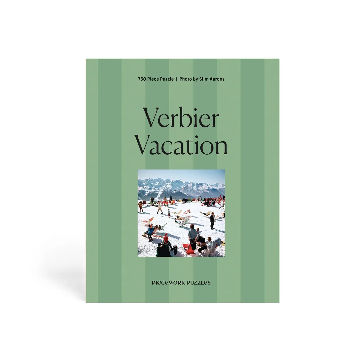 Slim Aaron's Verbier Vacation 750 Piece Jigsaw Puzzle