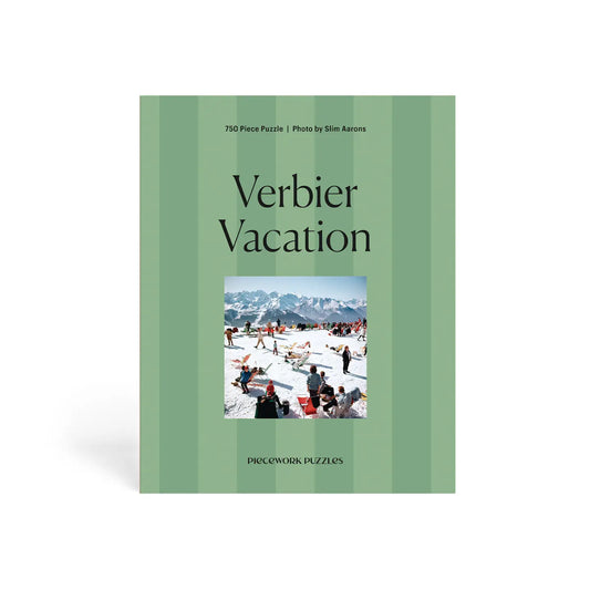 Slim Aaron's Verbier Vacation 750 Piece Jigsaw Puzzle
