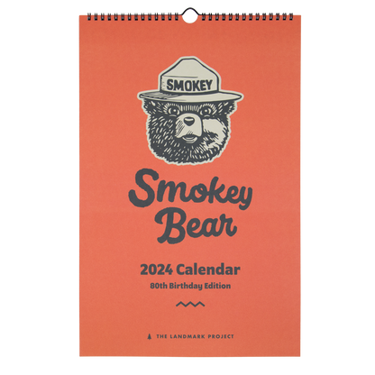 2024 Smokey Bear Wall Calendar