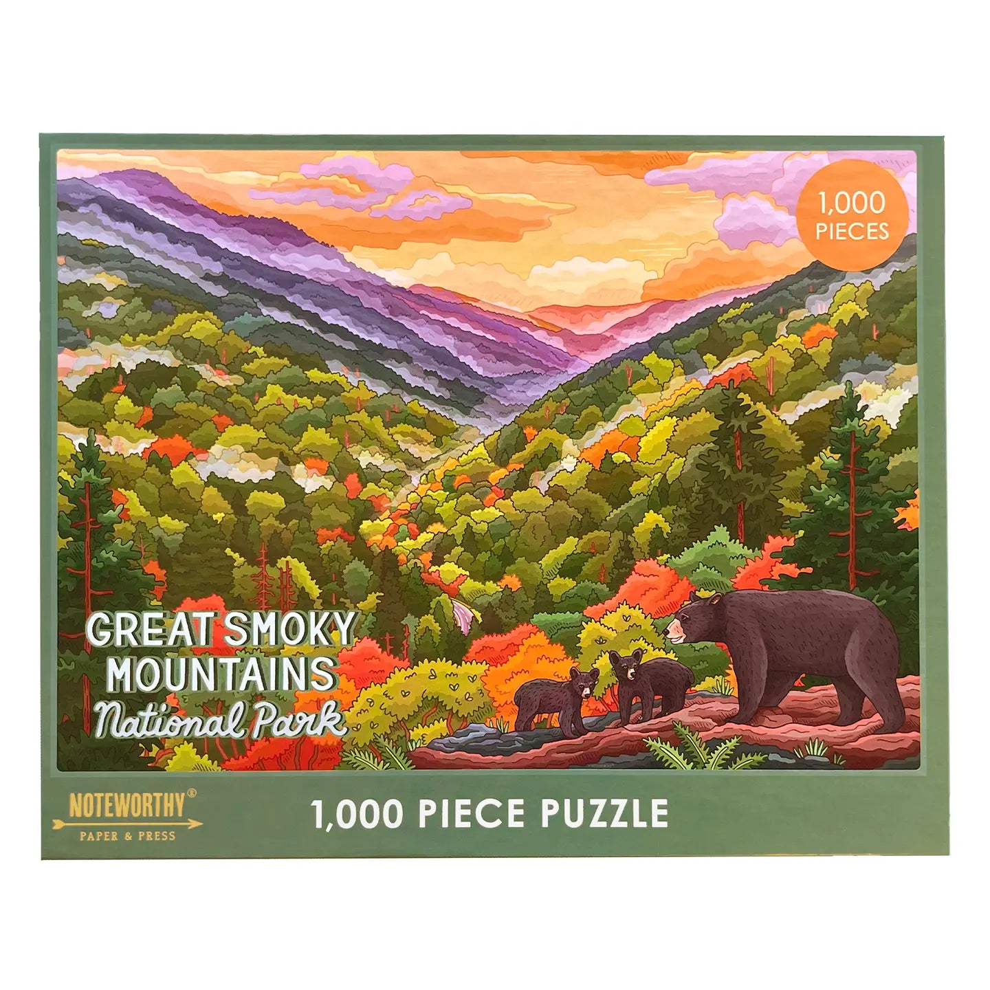 Great Smoky Mountains National Park 1,000 Piece Puzzle