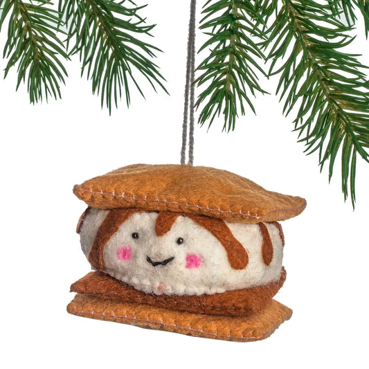 S'more Felt Ornament