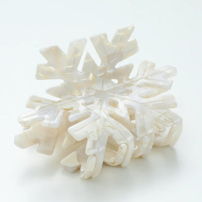 Snowflake 3.5" Hair Clip