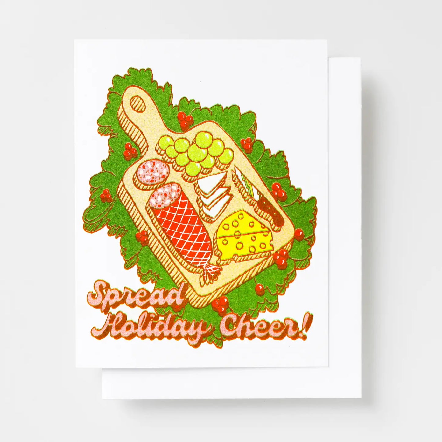 Spread Holiday Cheer Charcuterie Board Card