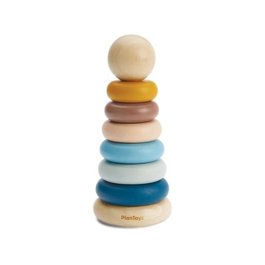 Stacking Rings Sustainable Wood Baby Toy