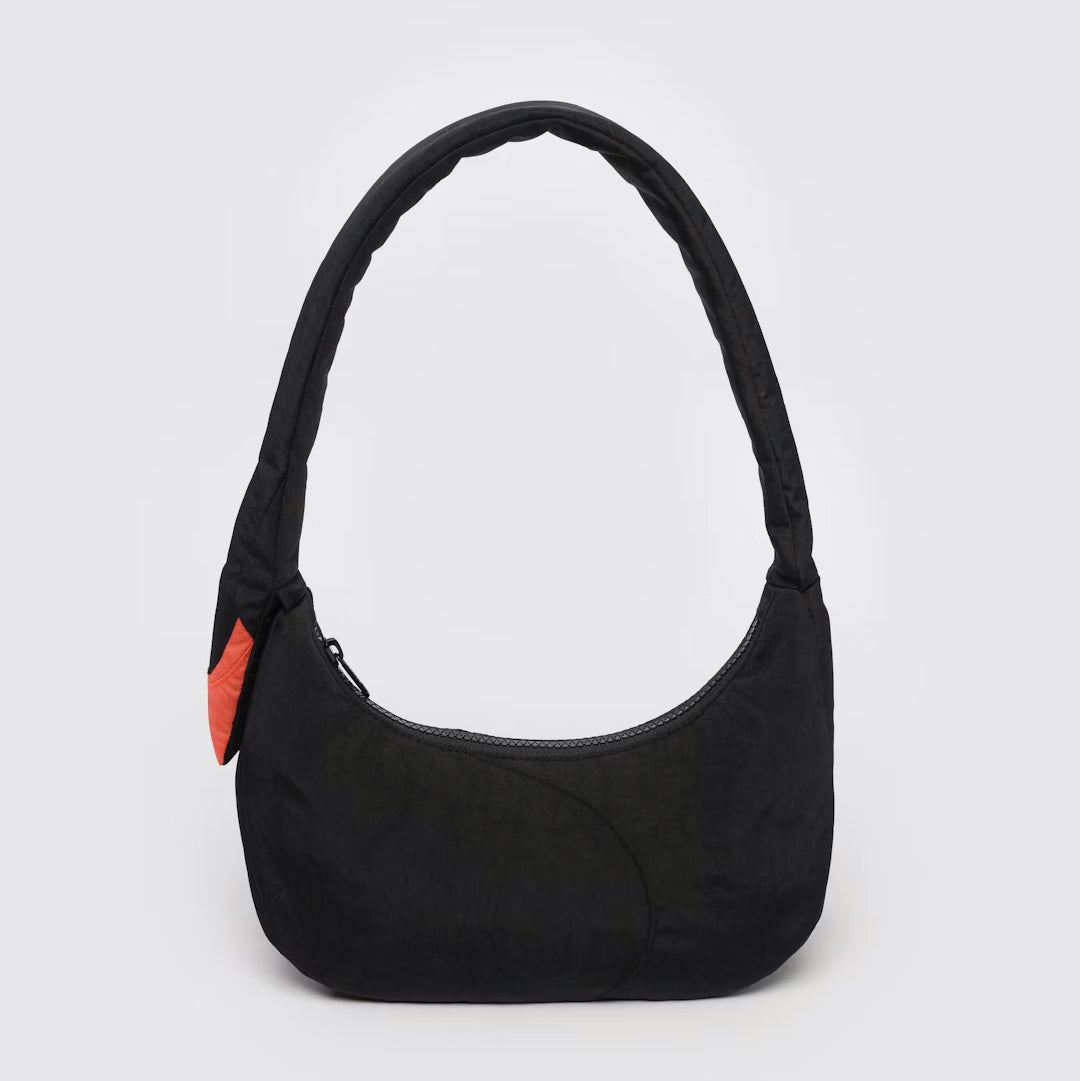 Swan Nylon Shoulder Bag