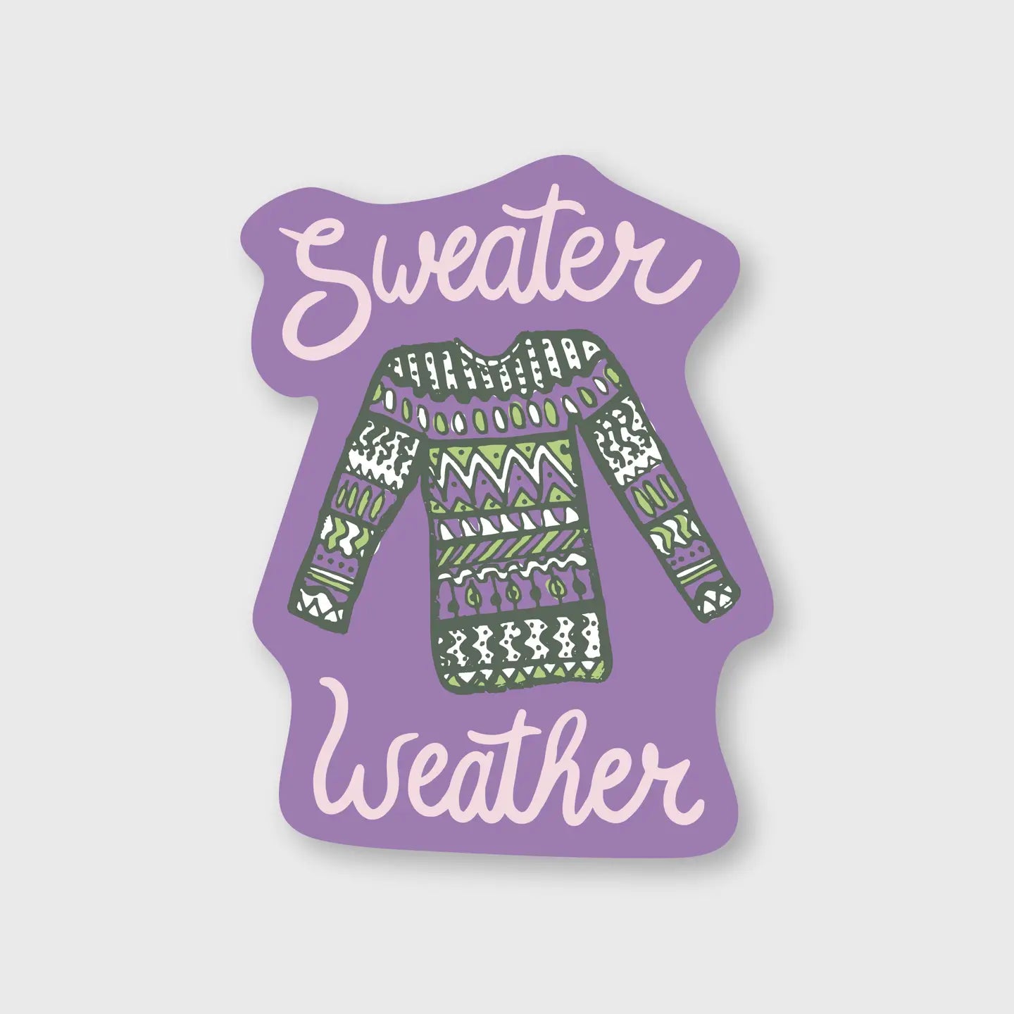 Sweater Weather Sticker