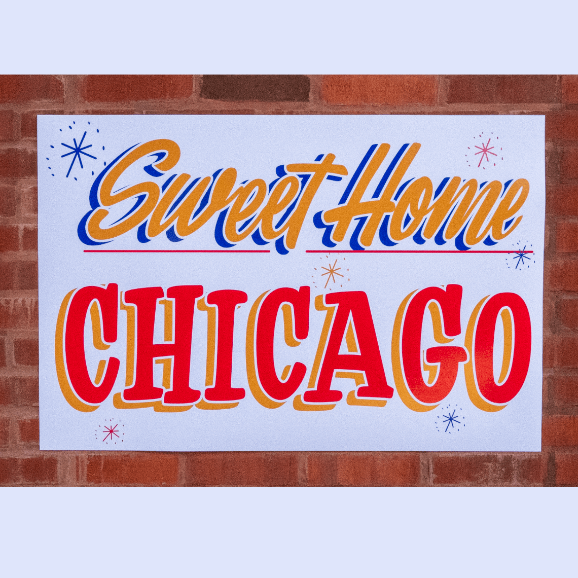 Sweet Home Chicago 18" x 24" Poster