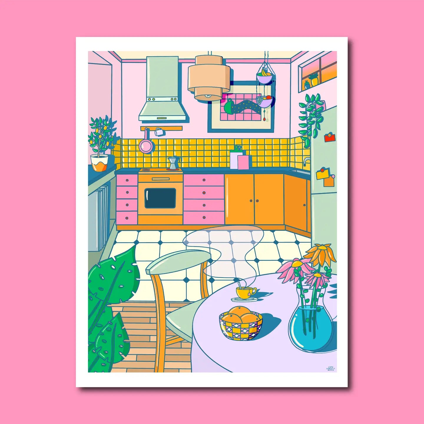 Tea Time 8" x 10" Giclee Print