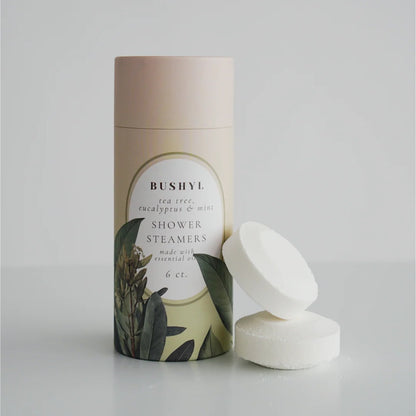 Tea Tree, Eucalyptus & Mint Shower Steamers (Pack of 6)