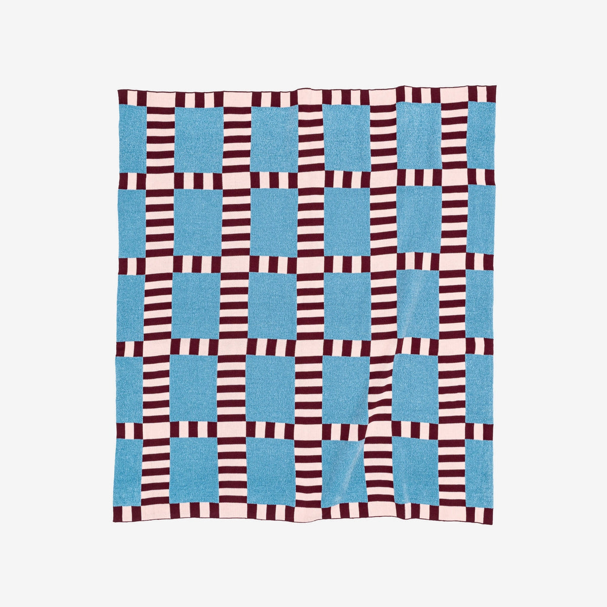 Tile Patch 50" x 60" Knit Throw Blanket