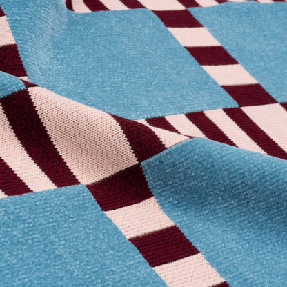 Tile Patch 50" x 60" Knit Throw Blanket