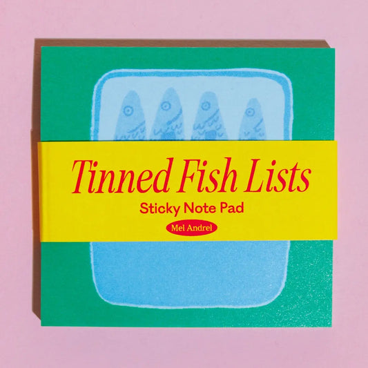 Tinned Fish Sticky Notepad