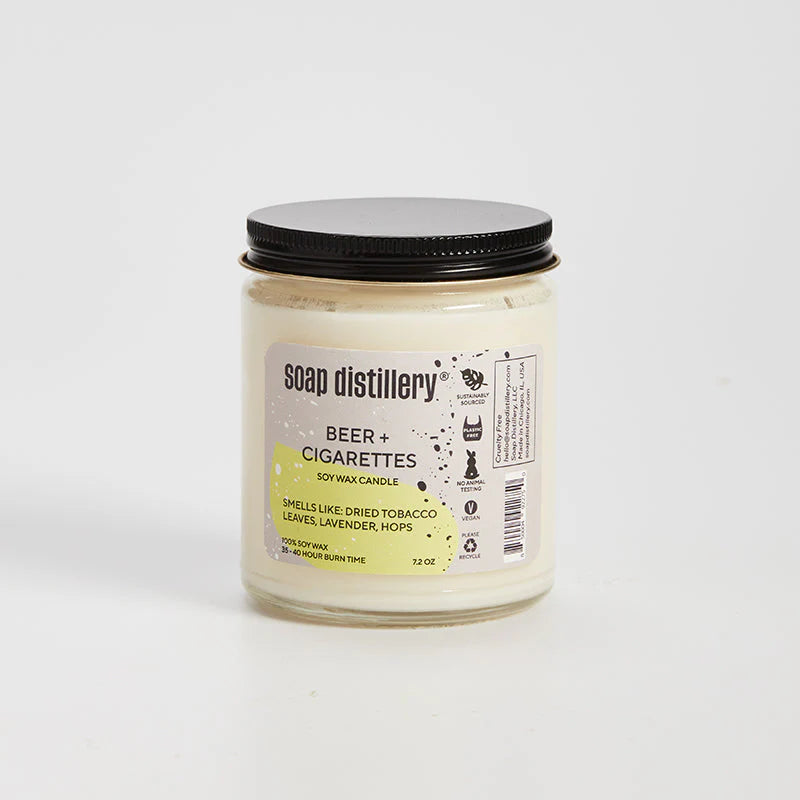 Small Batch Boozy Soy Wax Candle