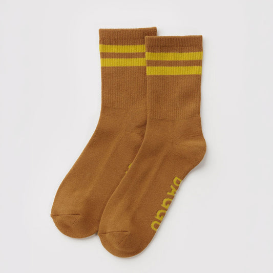Ribbed Women's Crew Socks