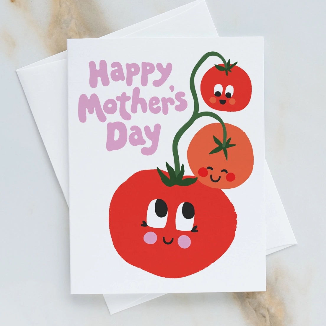 Tomato Family Happy Mother's Day Card