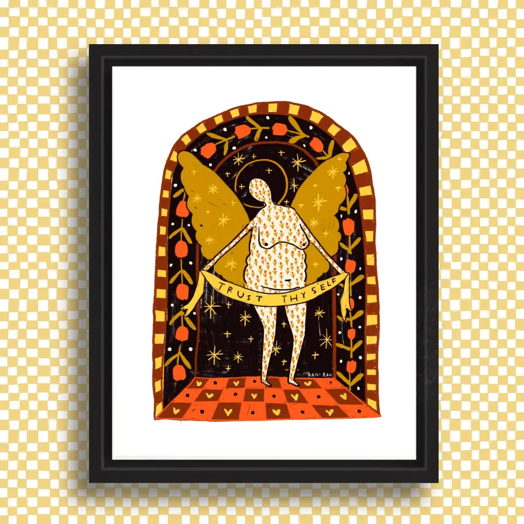 Trust Thyself 8.5" x 11" Art Print
