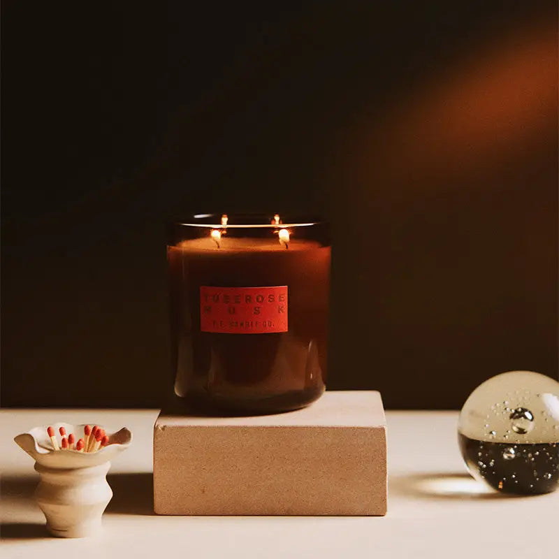 Tuberose Musk Hi-Fi Collection Double Wick Candle