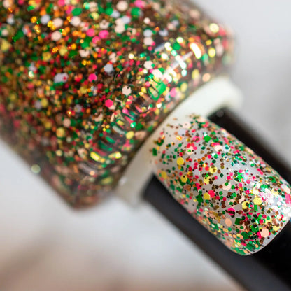 Vegan Non-Toxic Glitter Nail Polish