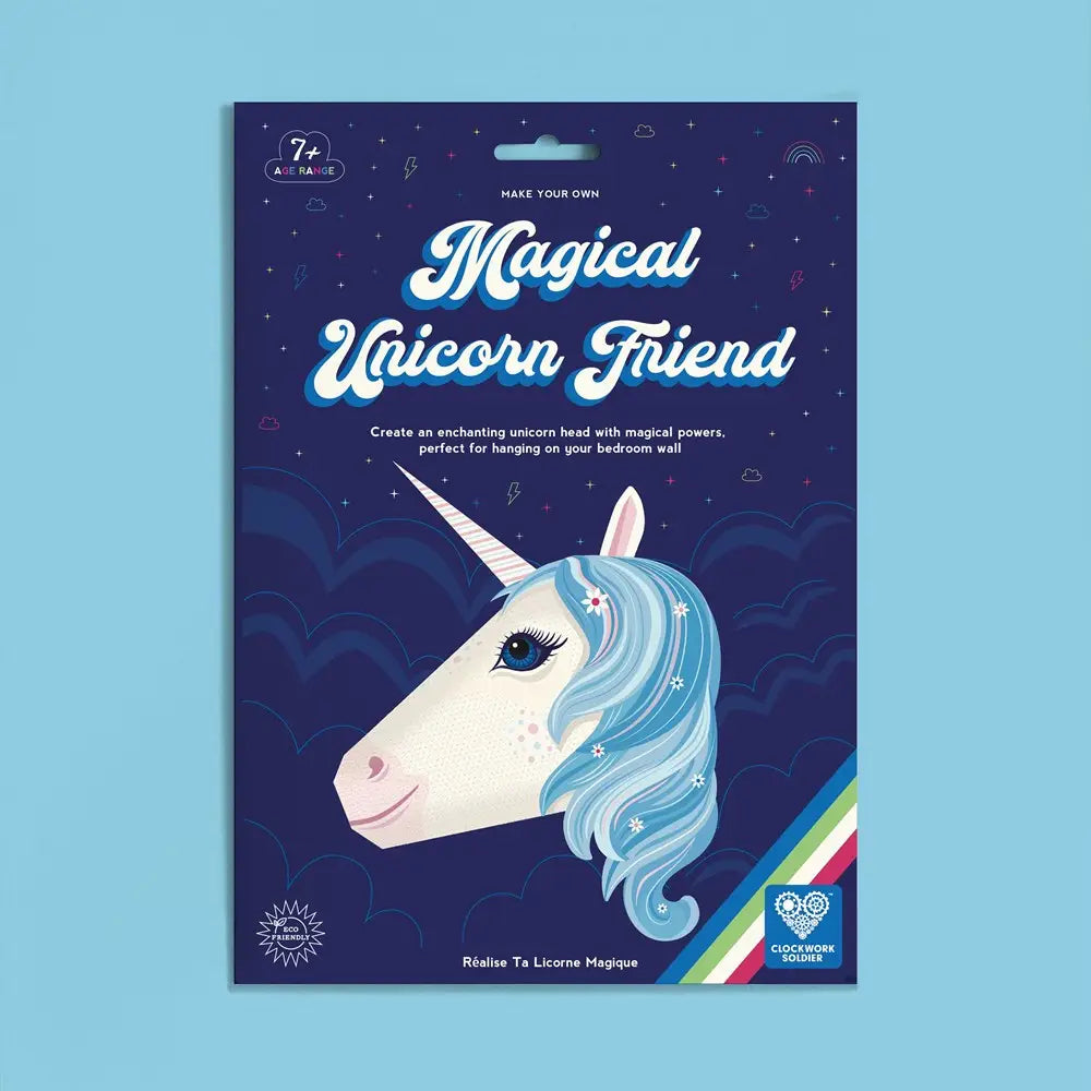 Magical Unicorn Head Kids DIY Paper Craft Kit