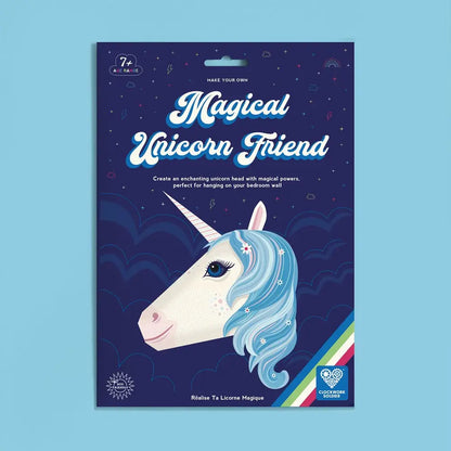 Magical Unicorn Head Kids DIY Paper Craft Kit