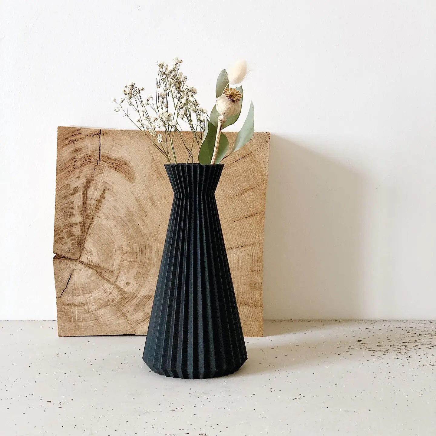3D Printed Eco-Friendly Dried Floral Vase