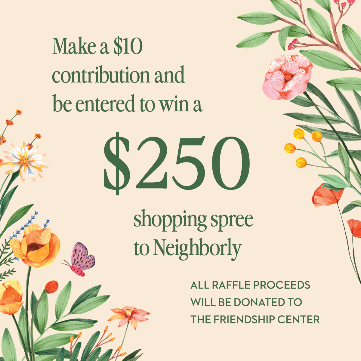 Help Neighborly Help Neighbors: Contribute to The Friendship Center