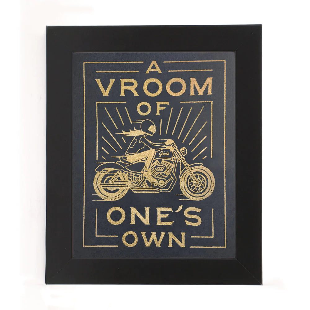 A Vroom of One's Own 8" x 10" Print