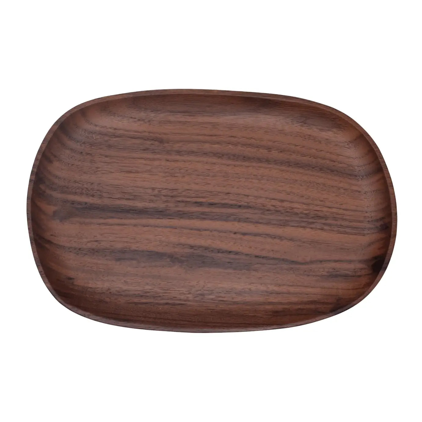 Walnut Wood 12" x 8" Pebble Tray