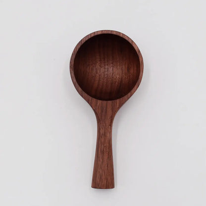 Walnut Wood 5" Round Scoop