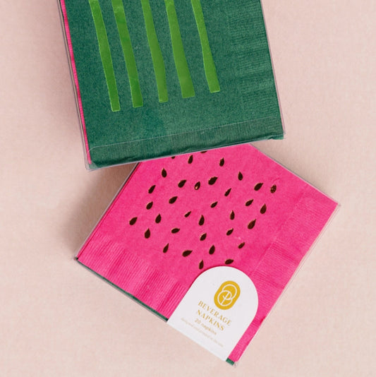 Watermelon Cocktail Party Napkins (Pack of 20)