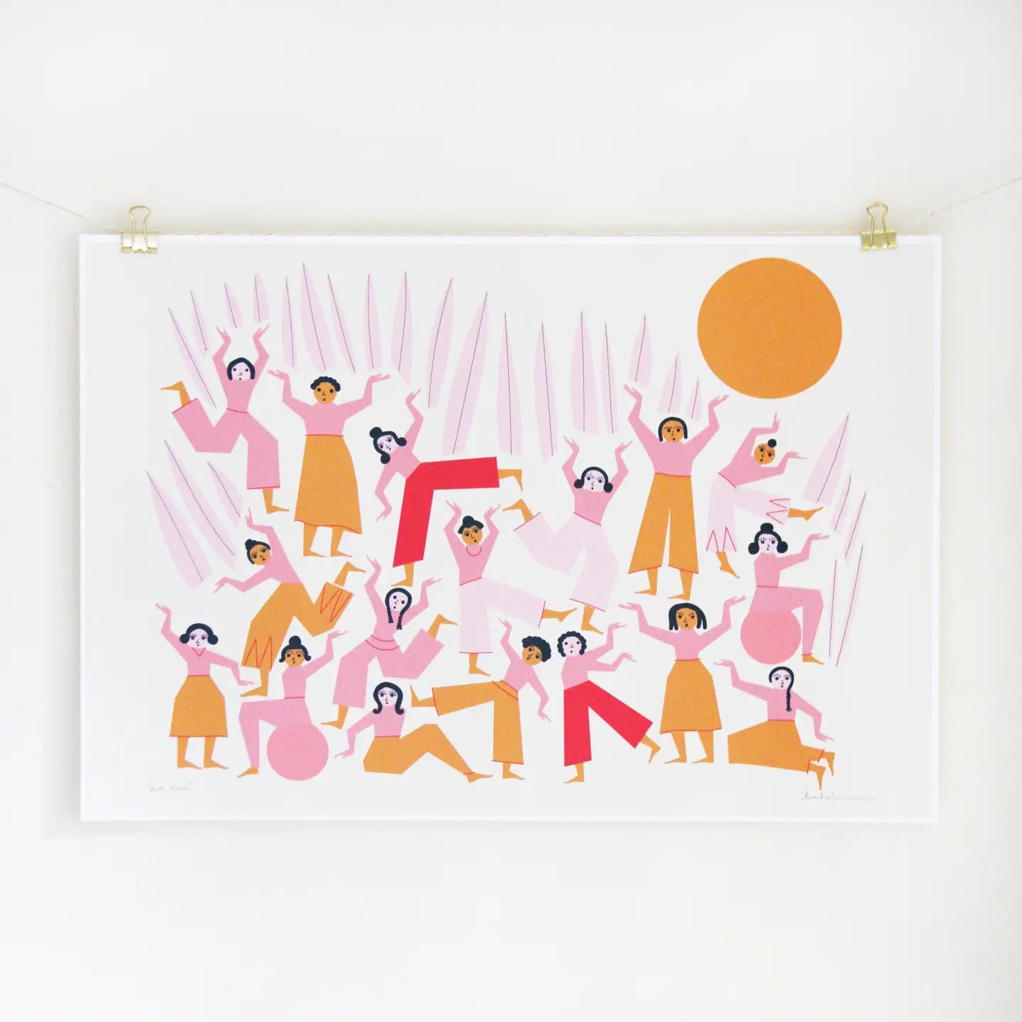 We Rise 11" x 14" Illustrated Art Print