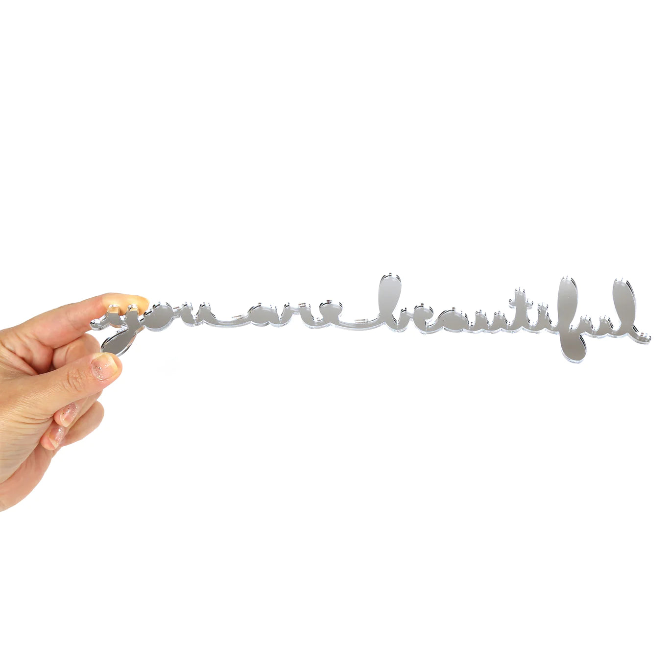 You Are Beautiful Script Sign