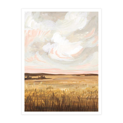 Midwest Fields Landscape No. 7 18" x 24" Poster