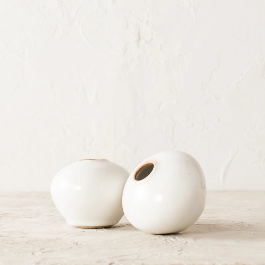 Verdure Stoneware 3"H Vase