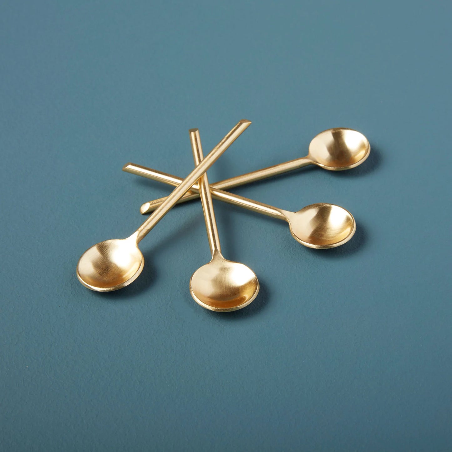 Gold 3.5"L Sugar or Salt Spoon